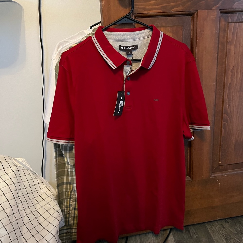 Michael Kors Red Polo Large